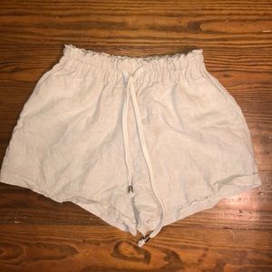 Princess Polly white shorts